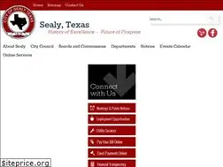 Sites similar to ci.sealy.tx.us