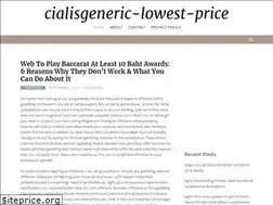 Sites similar to cialisgeneric-lowest-price.net