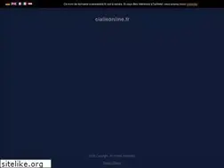 Sites similar to cialisonline.fr