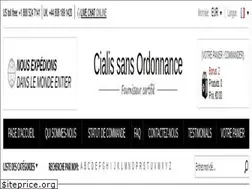 Sites similar to cialissansordonnancefr24.com