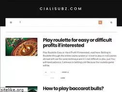 Sites similar to cialisubz.com