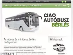 Sites similar to ciao-autobusz-berles.hu