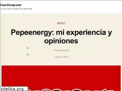 Sites similar to ciao-group.com