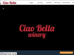 Sites similar to ciaobellawinery.com