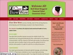 Sites similar to ciaobowwowny.com
