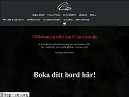 Sites similar to ciaociaogrande.com