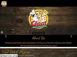 Sites similar to ciaodelipizza.com