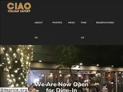 Sites similar to ciaoitalianeatery.net