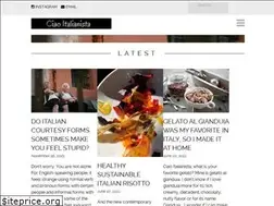 Sites similar to ciaoitalianista.com