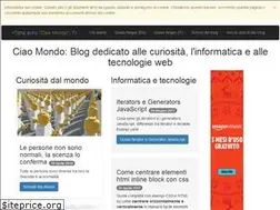 Sites similar to ciaomondo.it