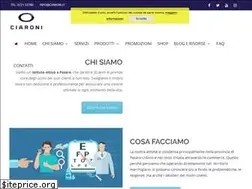 Sites similar to ciaroni.it