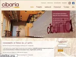 Sites similar to cibaria.de