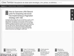 Sites similar to cibertambor.blogspot.com