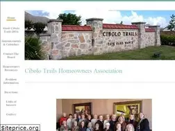 Sites similar to cibolotrails.org