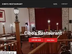 Sites similar to cibosrestaurant.com