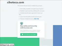 Sites similar to ciboteca.com