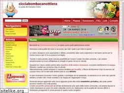 Sites similar to cicciabombacanottiera.it