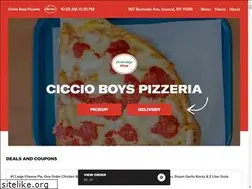 Sites similar to ciccioboyspizza.com