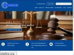 Sites similar to cicconelaw.ca