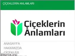 Sites similar to ciceklerinanlamlari.com
