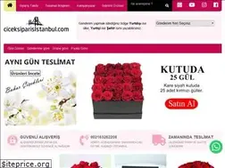 Sites similar to ciceksiparisistanbul.com