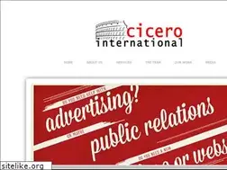 Sites similar to cicerointernational.com