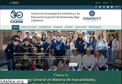 Sites similar to cicese.mx