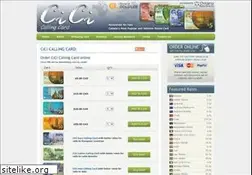 Sites similar to cicicallingcard.com