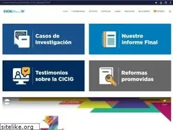Sites similar to cicig.org