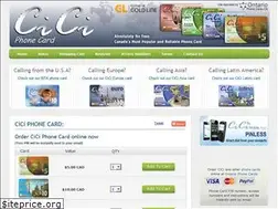 Sites similar to ciciphonecard.com