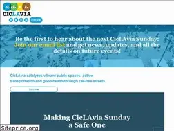 Sites similar to ciclavia.org