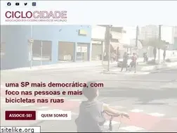 Sites similar to ciclocidade.org.br