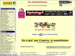 Sites similar to cicloclubestense.it