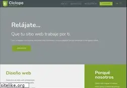 Sites similar to ciclope.com