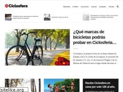 Sites similar to ciclosfera.com