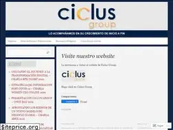 Sites similar to ciclusgroup.wordpress.com