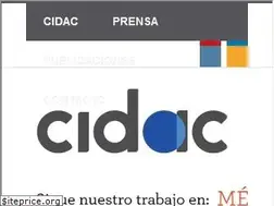 Sites similar to cidac.org