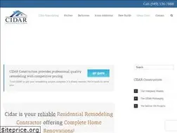 Sites similar to cidarconstruction.com