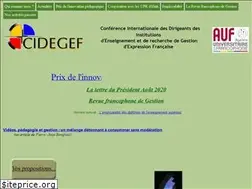 Sites similar to cidegef.org
