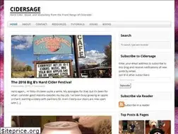 Sites similar to cidersage.com