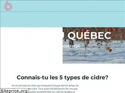 Sites similar to cidreduquebec.com