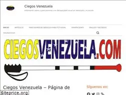 Sites similar to ciegosvenezuela.com