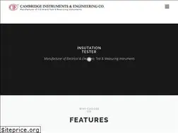 Sites similar to cieinstruments.com