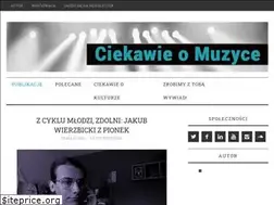 Sites similar to ciekawieomuzyce.pl