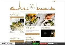 Sites similar to cieldeparis.com