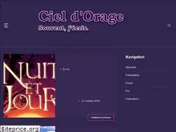Sites similar to cieldorage.com