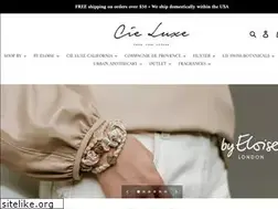 Sites similar to cieluxe.com