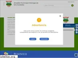 Sites similar to cienagadeoro-cordoba.gov.co