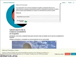 Sites similar to ciencia-ciudadana.es