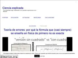 Sites similar to ciencia-explicada.com
